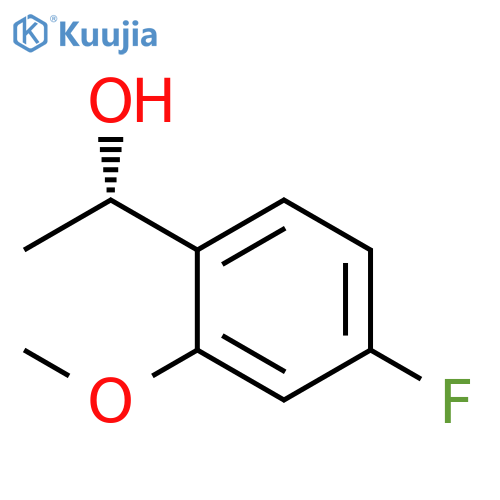(1S)-1-(4-fluoro-2-methoxyphenyl)ethan-1-ol structure