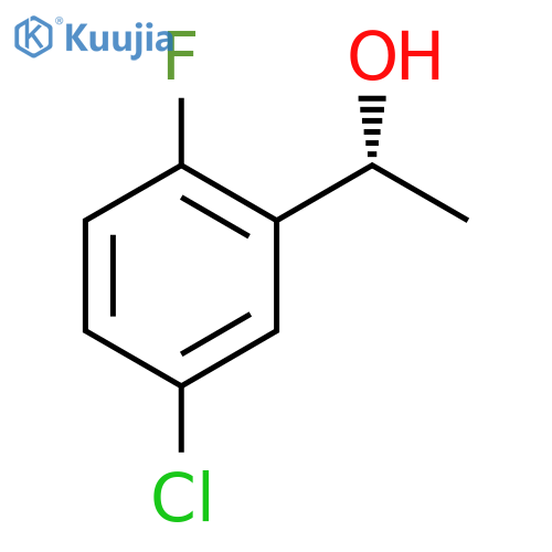 (1R)-1-(5-chloro-2-fluorophenyl)ethan-1-ol structure