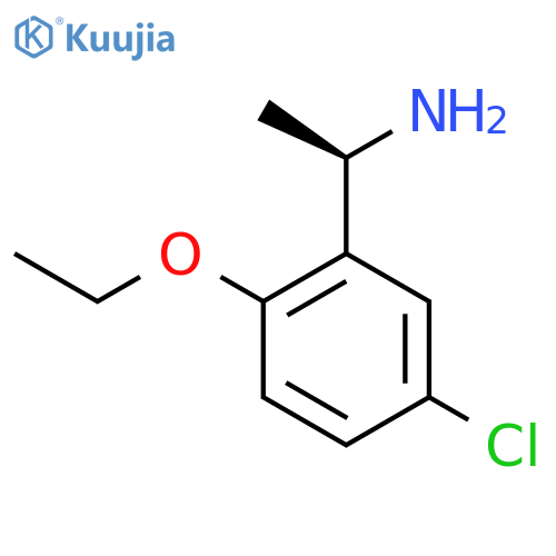 (1R)-1-(5-chloro-2-ethoxyphenyl)ethan-1-amine structure