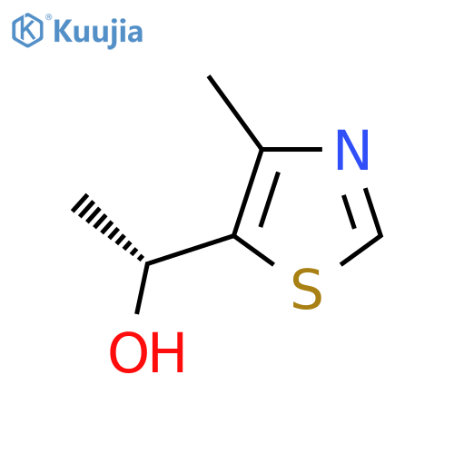 (1R)-1-(4-methyl-1,3-thiazol-5-yl)ethan-1-ol structure