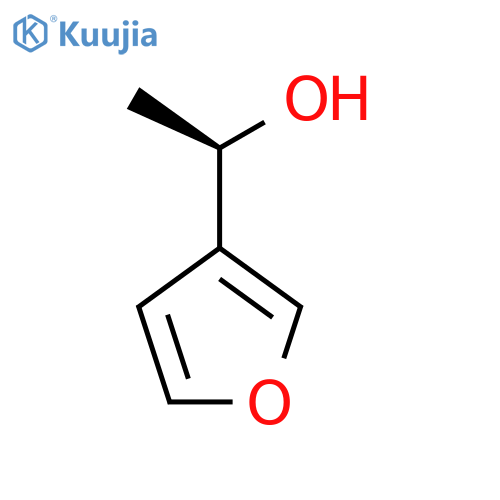 (1R)-1-(Furan-3-yl)ethan-1-ol structure