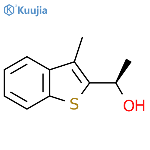 (1R)-1-(3-methyl-1-benzothiophen-2-yl)ethan-1-ol structure