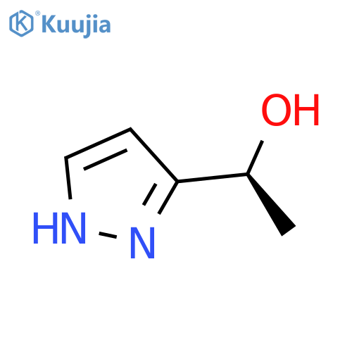1H-Pyrazole-3-methanol, α-methyl-, (αS)- structure