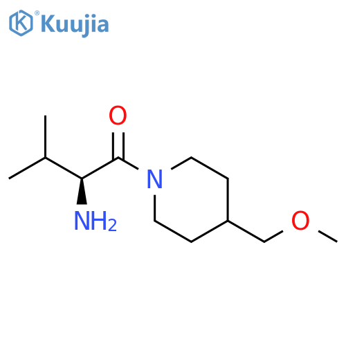 (S)-2-AMino-1-(4-MethoxyMethyl-piperidin-1-yl)-3-Methyl-butan-1-one structure