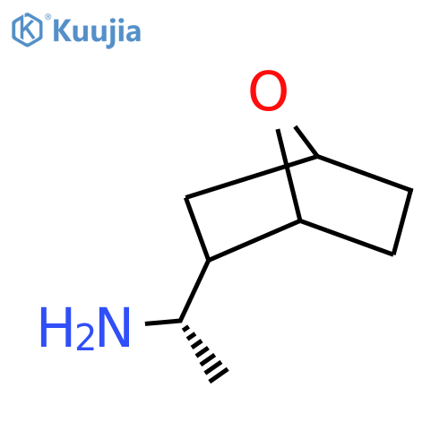 (1S)-1-{7-oxabicyclo2.2.1heptan-2-yl}ethan-1-amine structure
