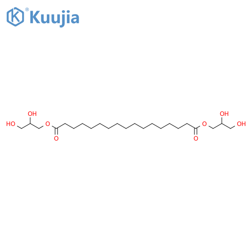Heptadecanedioic acid; Bis(2S,3-dihydroxypropyl) ester structure