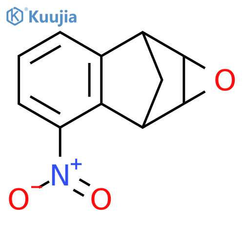 3-nitro-1a,2,7,7a-tetrahydro-2,7-methanonaphtho[2,3-b]oxirene structure