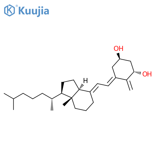 1,3-Cyclohexanediol, 5-[(2E)-2-[(1R,3aS,7aR)-1-[(1R)-1,5-dimethylhexyl]octahydro-7a-methyl-4H-inden-4-ylidene]ethylidene]-4-methylene-, (1R,3S,5E)- structure