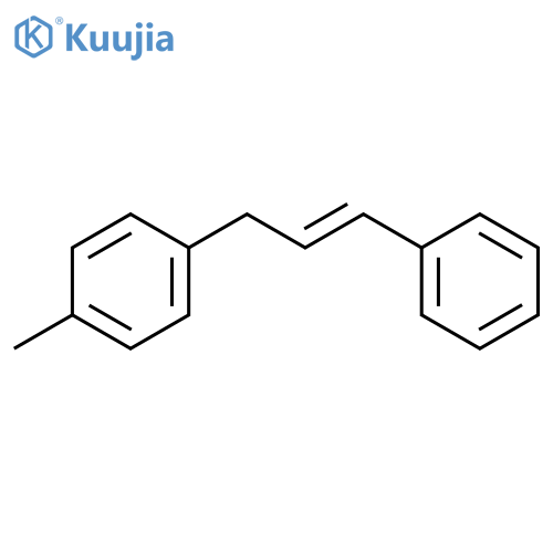 Benzene, 1-methyl-4-[(2E)-3-phenyl-2-propenyl]- structure