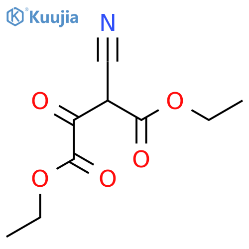 Diethyl 2-cyano-3-oxosuccinate structure