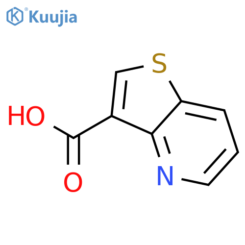 thieno3,2-bpyridine-3-carboxylic acid structure