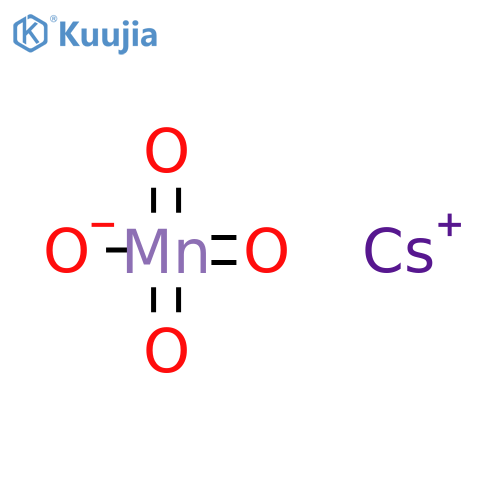 Permanganic acid(HMnO4), cesium salt (1:1) structure