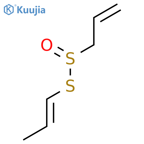 S-1-Propenyl 2-propenesulfinothioate structure
