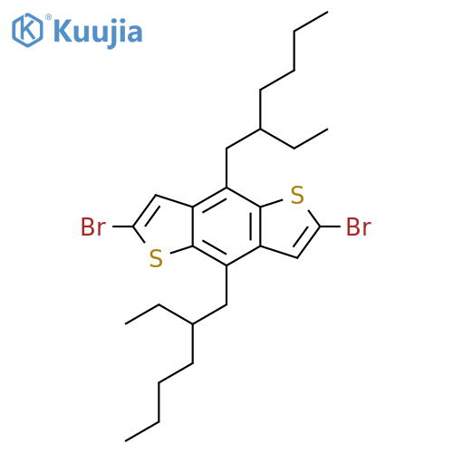 2,6-Dibromo-4,8-di(2-ethylhexyl)benzo[1,2-b:4,5-b']dithiophene structure