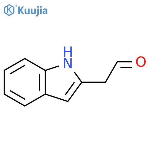 2-(1H-indol-2-yl)acetaldehyde structure