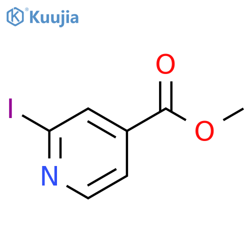 methyl 2-iodopyridine-4-carboxylate structure