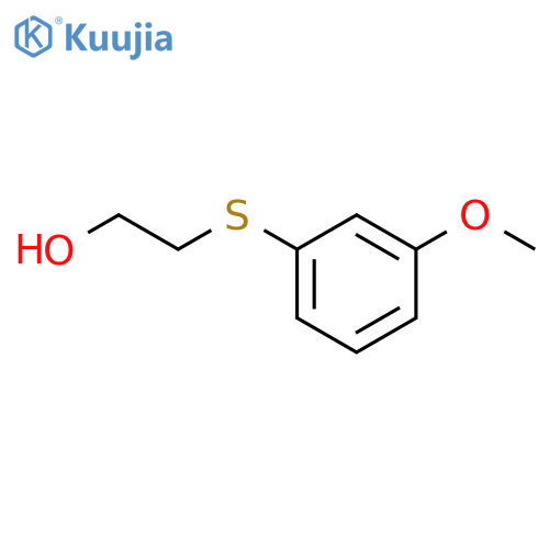 2-(3-Methoxy-phenylsulfanyl)-ethanol structure
