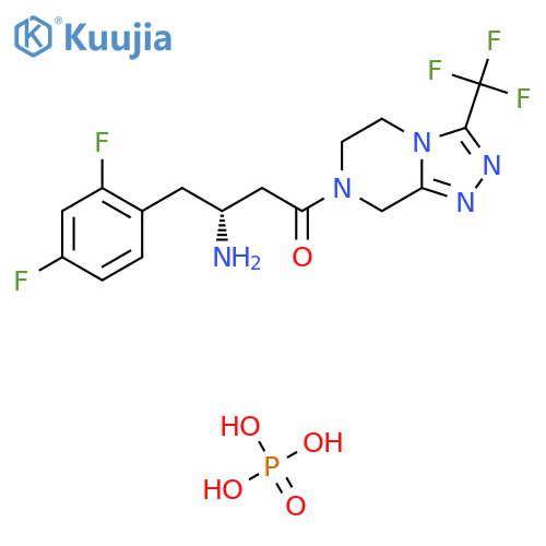 5-Desfluoro Sitagliptin structure
