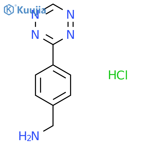 4-(1,2,4,5-Tetrazin-3-yl)phenylmethanamine Hydrochloride structure