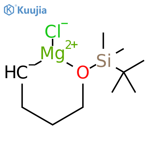 4-(tert-Butyldimethylsiloxy)butylmagnesium chloride, 0.50 M in THF structure