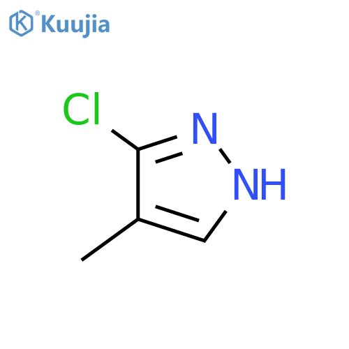 3-chloro-4-methyl-1H-Pyrazole structure