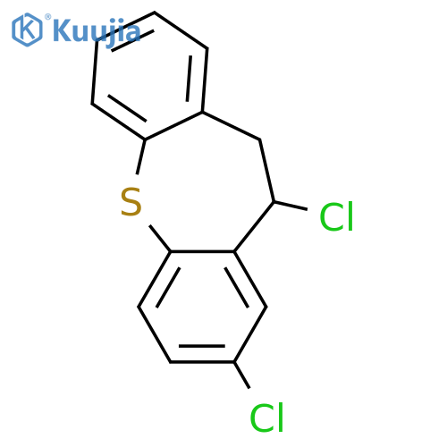 Dibenzo[b,f]thiepin, 2,11-dichloro-10,11-dihydro- structure
