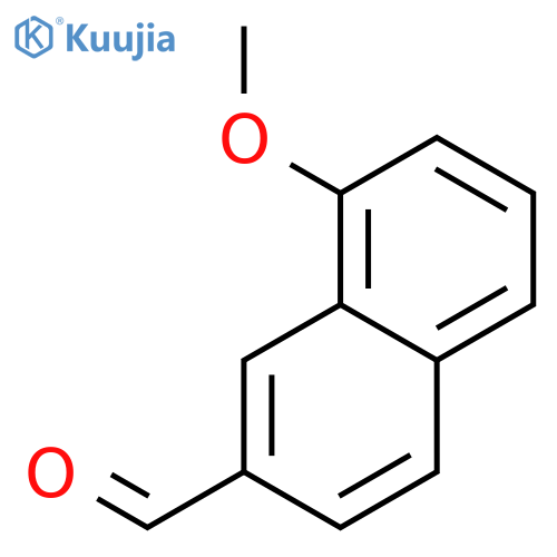 8-Methoxynaphthalene-2-carbaldehyde structure