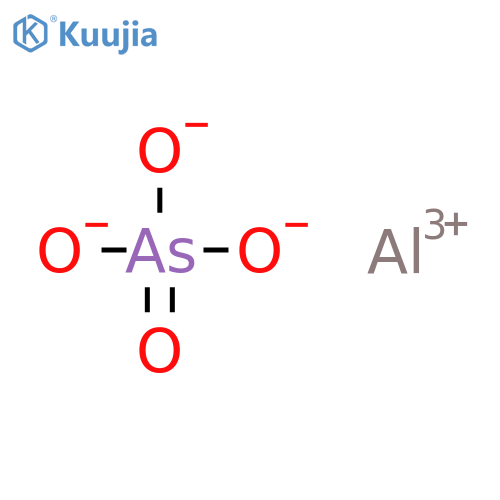 Arsenic acid (H3AsO4),aluminum salt (1:1) (8CI,9CI) structure