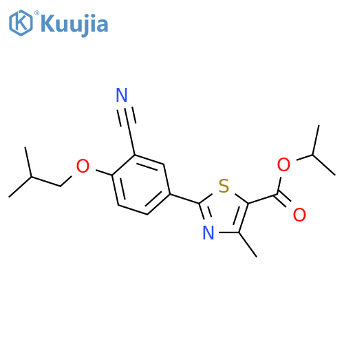 Febuxostat Isopropyl Ester structure