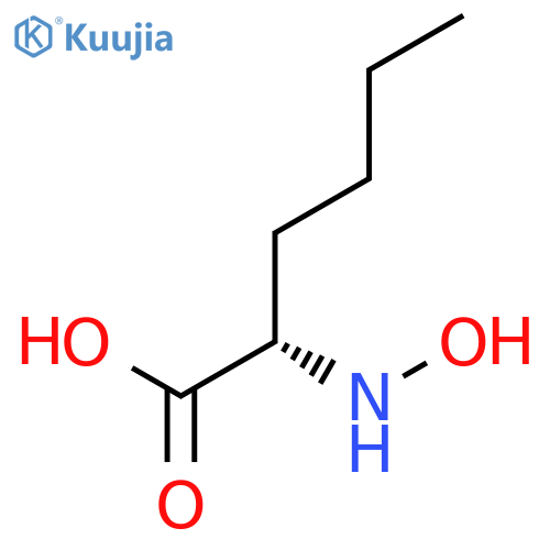L-Norleucine, N-hydroxy- structure