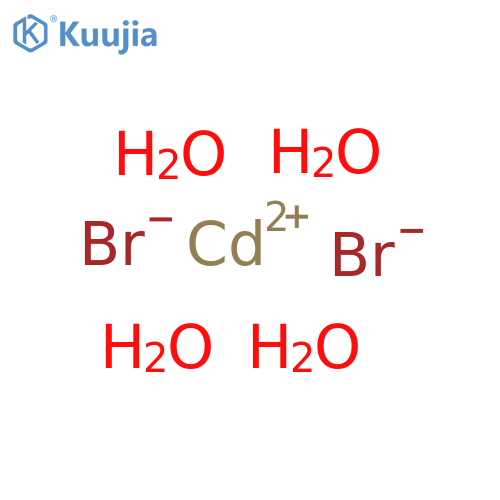 Cadmium bromide tetrahydrate structure
