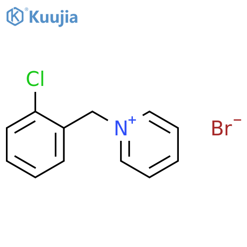 1-[(2-Chlorophenyl)methyl]pyridin-1-ium bromide structure