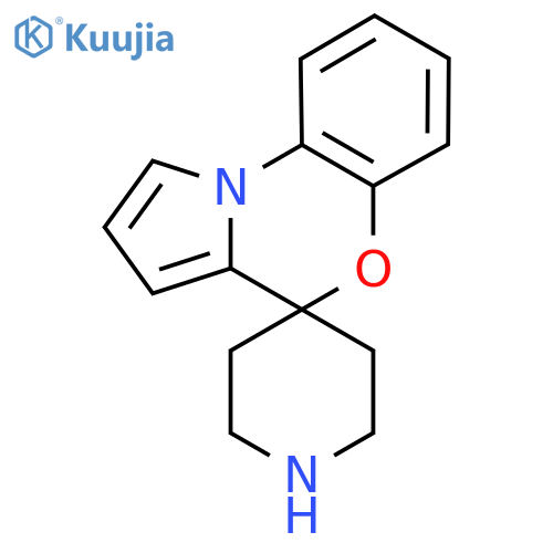 Spiro[benzo[b]pyrrolo[1,2-d][1,4]oxazine-4,4'-piperidine] structure