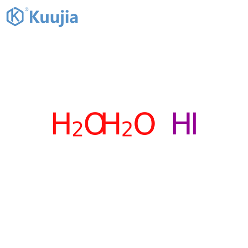 Hydriodic acid, dihydrate structure