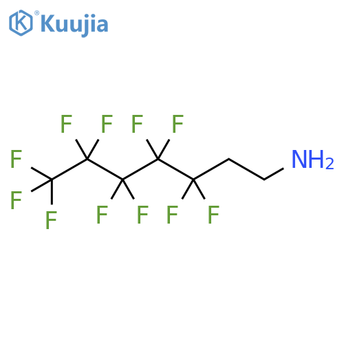 1H,1H,2H,2H-Perfluoroheptylamine structure