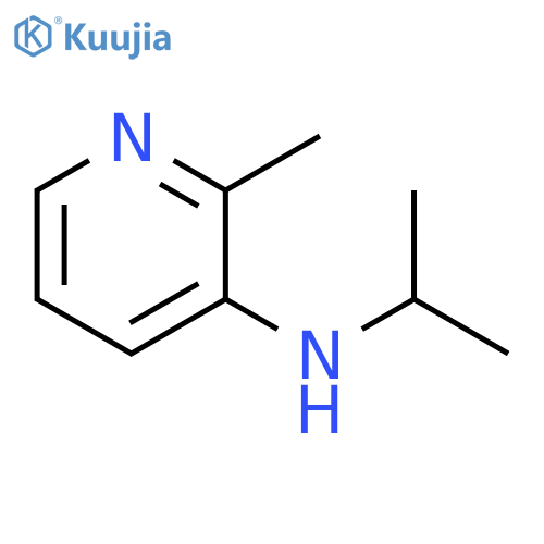 2-methyl-N-(propan-2-yl)pyridin-3-amine structure