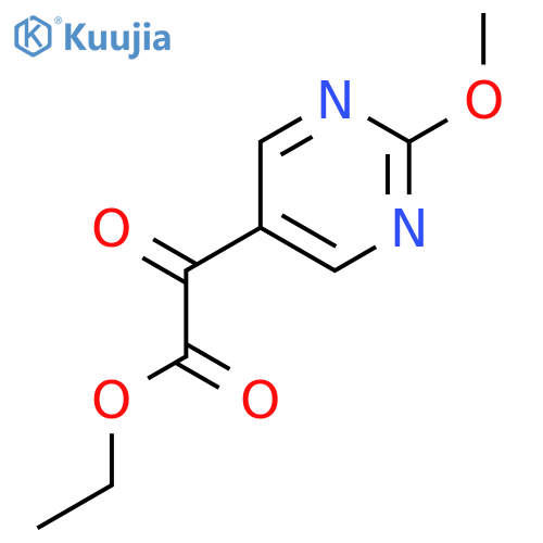 Ethyl 2-(2-Methoxy-5-pyrimidinyl)-2-oxoacetate structure