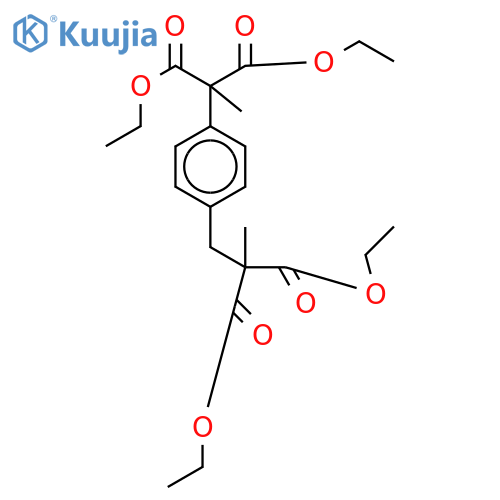Diethyl 2-4-(2,2-Dicarboethoxypropyl)phenyl-2-methyl Malonate-d3 structure