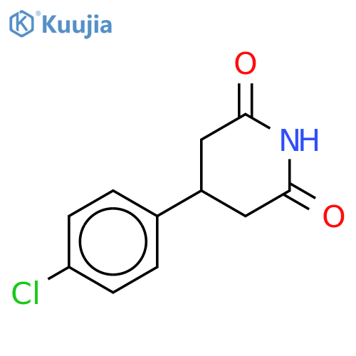 4-(4-Chlorophenyl)-2,6-piperidinedione-d4 structure