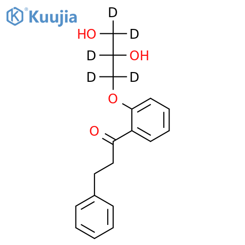 Depropylamino Hydroxy Propafenone-d5 structure