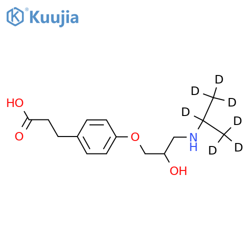 Esmolol Acid-d7 structure
