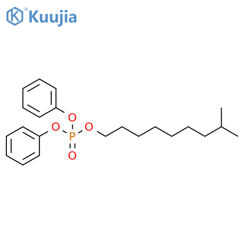 Diphenyl 8-Methyl-1-nonanol Phosphate structure