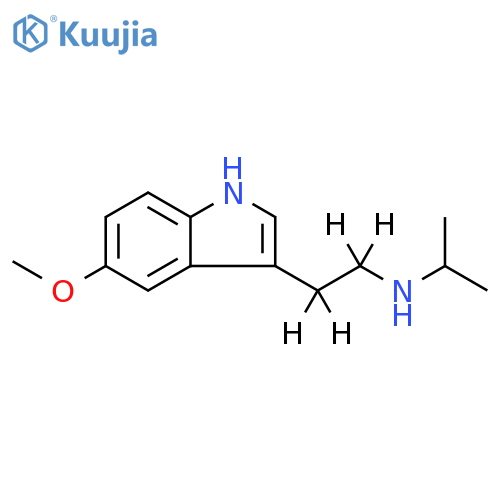 5-Methoxy-N-isopropyl Tryptamine-d4 structure