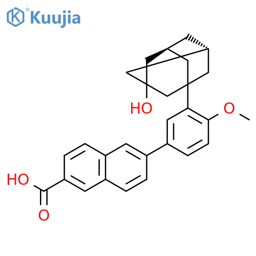 Hydroxy Adapalene structure
