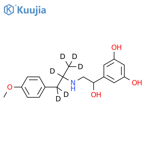 Methoxy Fenoterol-d6 structure