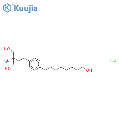 ω-Hydroxy FTY720 Hydrochloride structure