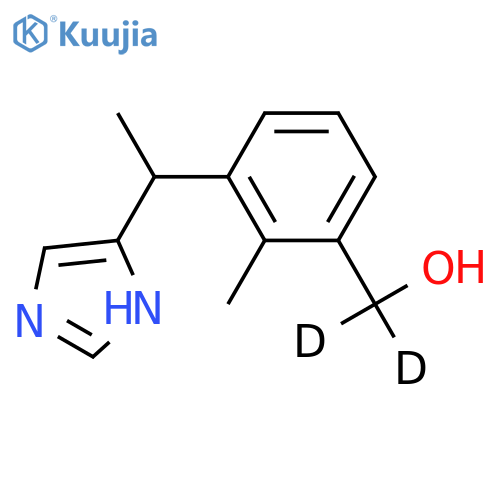 3-Hydroxy Medetomidine-15N2,d2 structure