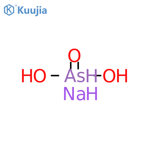 Arsonicacid,disodiumsalt structure
