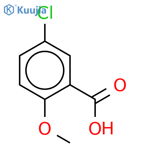 5-Chloro-2-methoxy-benzoic Acid-13C,d3 structure