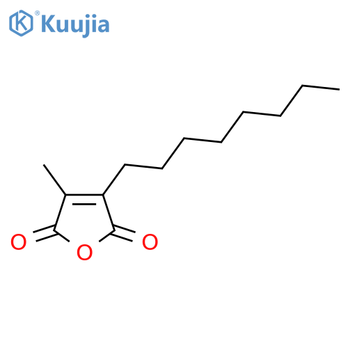 2-Methyl-3-octylmaleic Anhydride structure